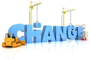 Building the word Change