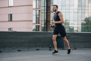 Man running