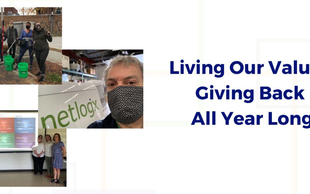 Living Our Values: Giving Back All Year Long