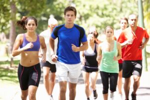 runners in a race