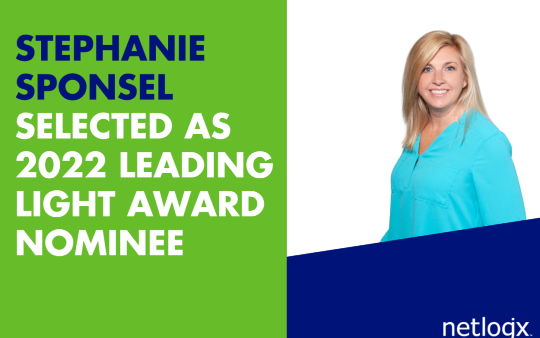 netlogx’ Stephanie Sponsel Selected as 2022 Leading Light Award Nominee