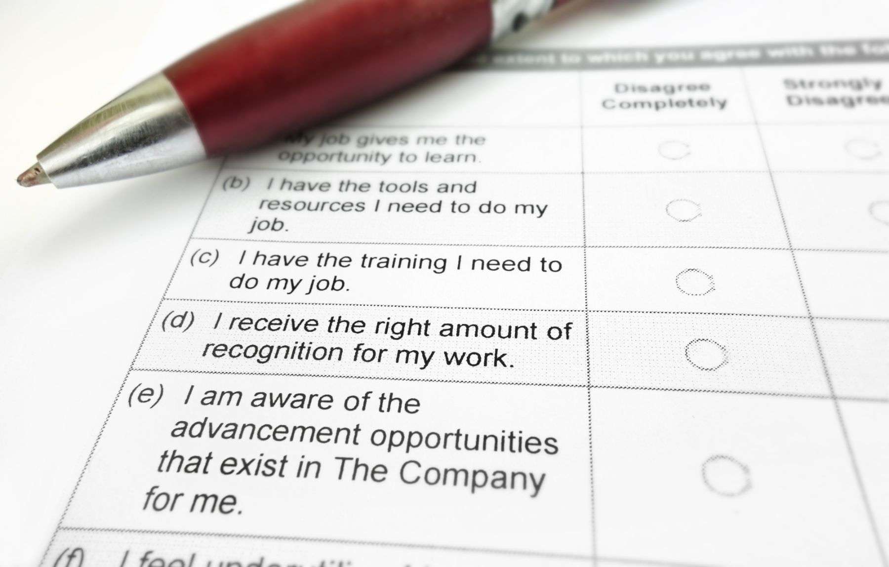 employee survey