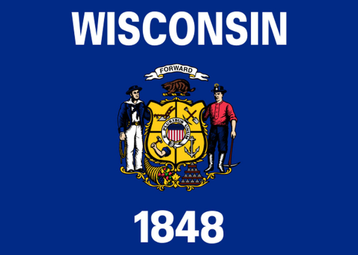 Wisconsin State Flag